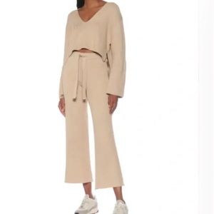 Live the Process Modus Pant + DeepV Sweater Combination Set | Beige